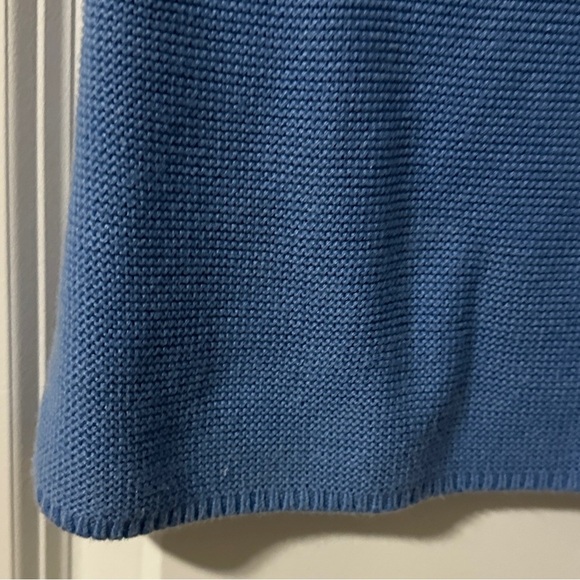 Vintage Talbots Blue Sweater Vest Women’s Size Medium Japan Made Preppy Spring - Picture 7 of 15